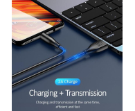 USAMS Kabel U18 microUSB 2A Fast Charge 1m czarny - 1569108 - zdjęcie 4